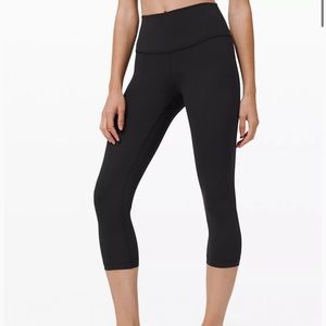 Lululemon Wunder Under HR Crop Full-on Luxtreme